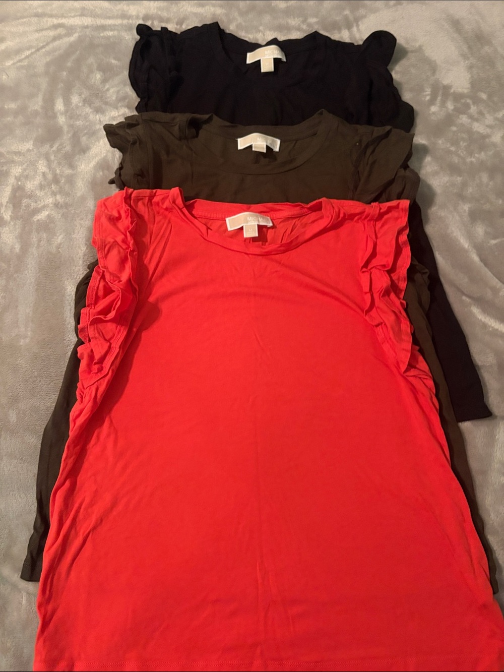 Michael Kors Ruffle Tank Set